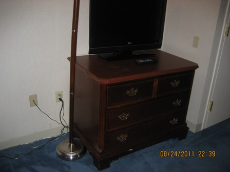 Flat Screen & Dresser