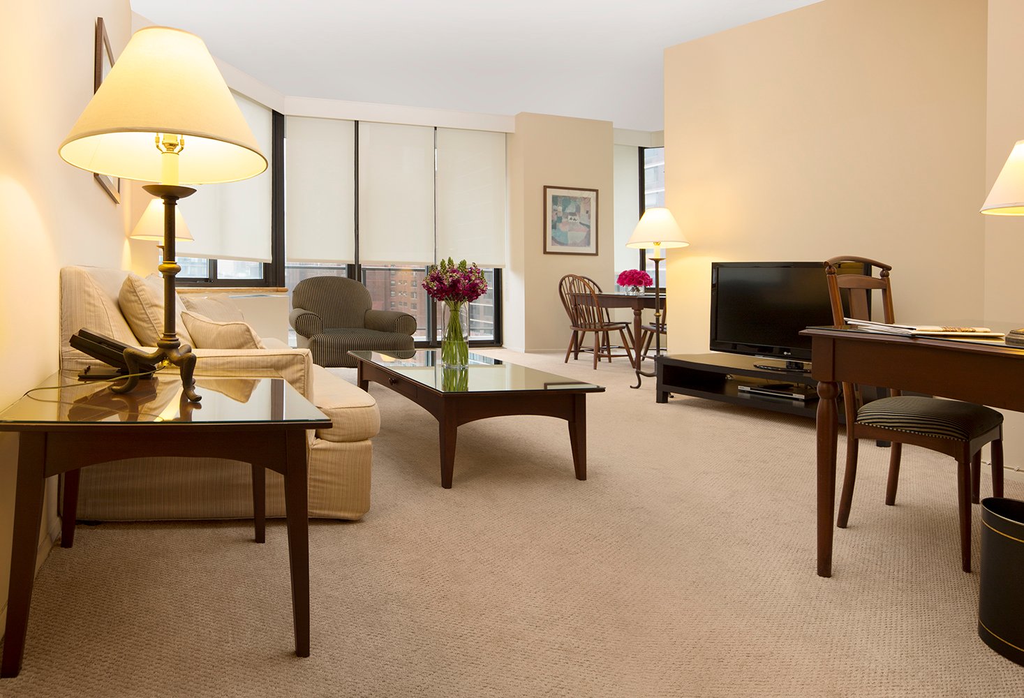 Superior One Bedroom Suite Living Room